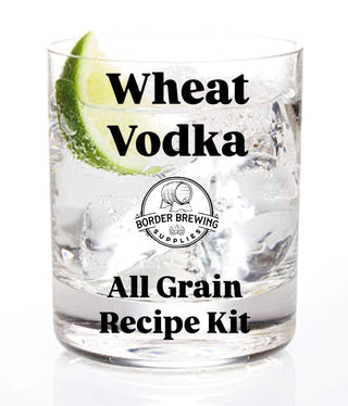 Wheat Vodka Wash Kit - Premium All Grain Recipe Kit