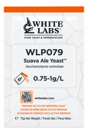White Labs WLP079 Suava Ale Yeast 11g dry brewing yeast sachet for Hazy IPA, NEIPA and hop-forward beers – available at Border Brewing Supplies Australia.