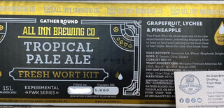 All Inn Brewing Fresh Wort Kit Tropical Pale Ale Beer Home Brew Keg Kegerator 