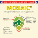 Mosaic Hops T90 2022 12.5%AA