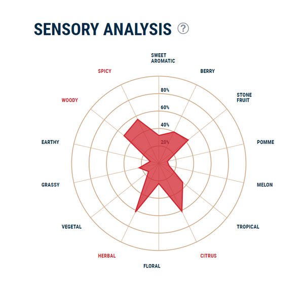 Northern Brewer Flavour wheel