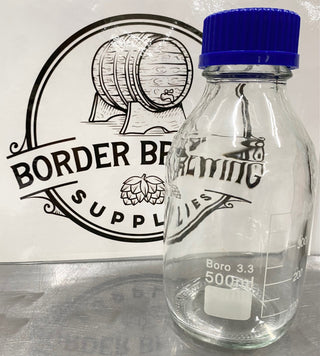 Reagent Bottle Borosilicate Science Brewing Flask Jar 