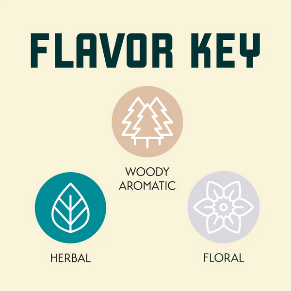 Hallertau Mittelfrüh flavour profile featuring floral, herbal and spicy notes